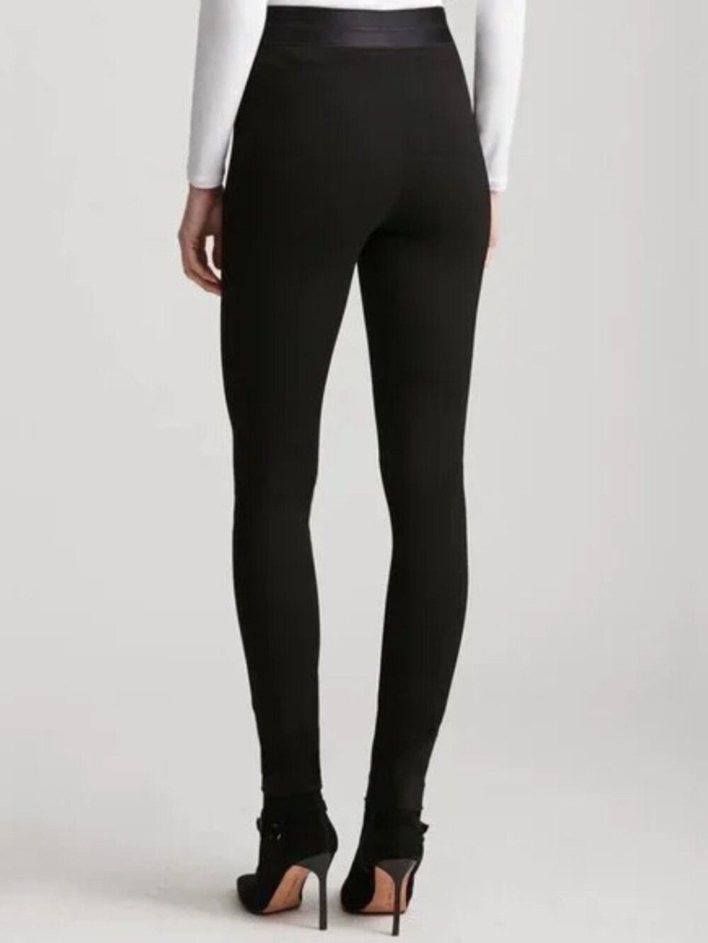 NWT Carlisle Soho Black Stretch Ponte Leggings - Picture 2 of 6